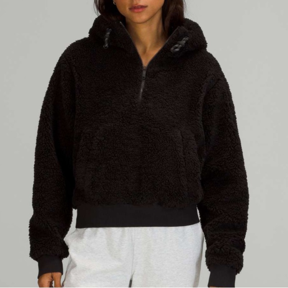 Lululemon Textured Fleece 1/2 Zip Jacket - Picture 3 of 3